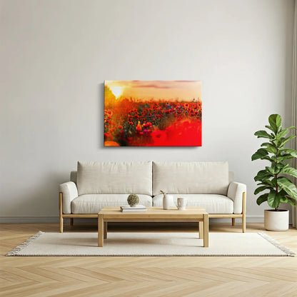 Tablou - Câmp de Pape Vedere Bucatarie