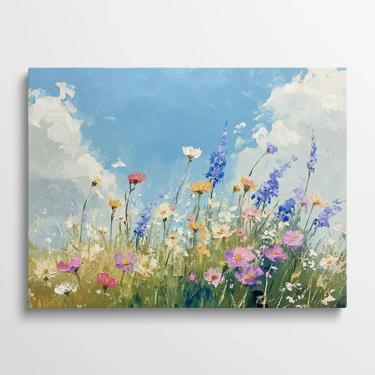 Tablou Flori - Peisaj Floral în Natură