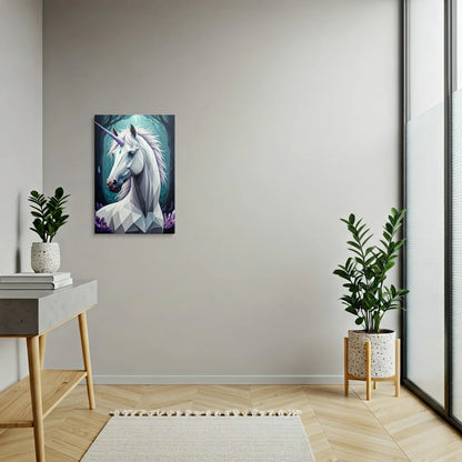 Tabloul Modern - Portret Geometric Al Unui Cal Fascinant - vedere hol