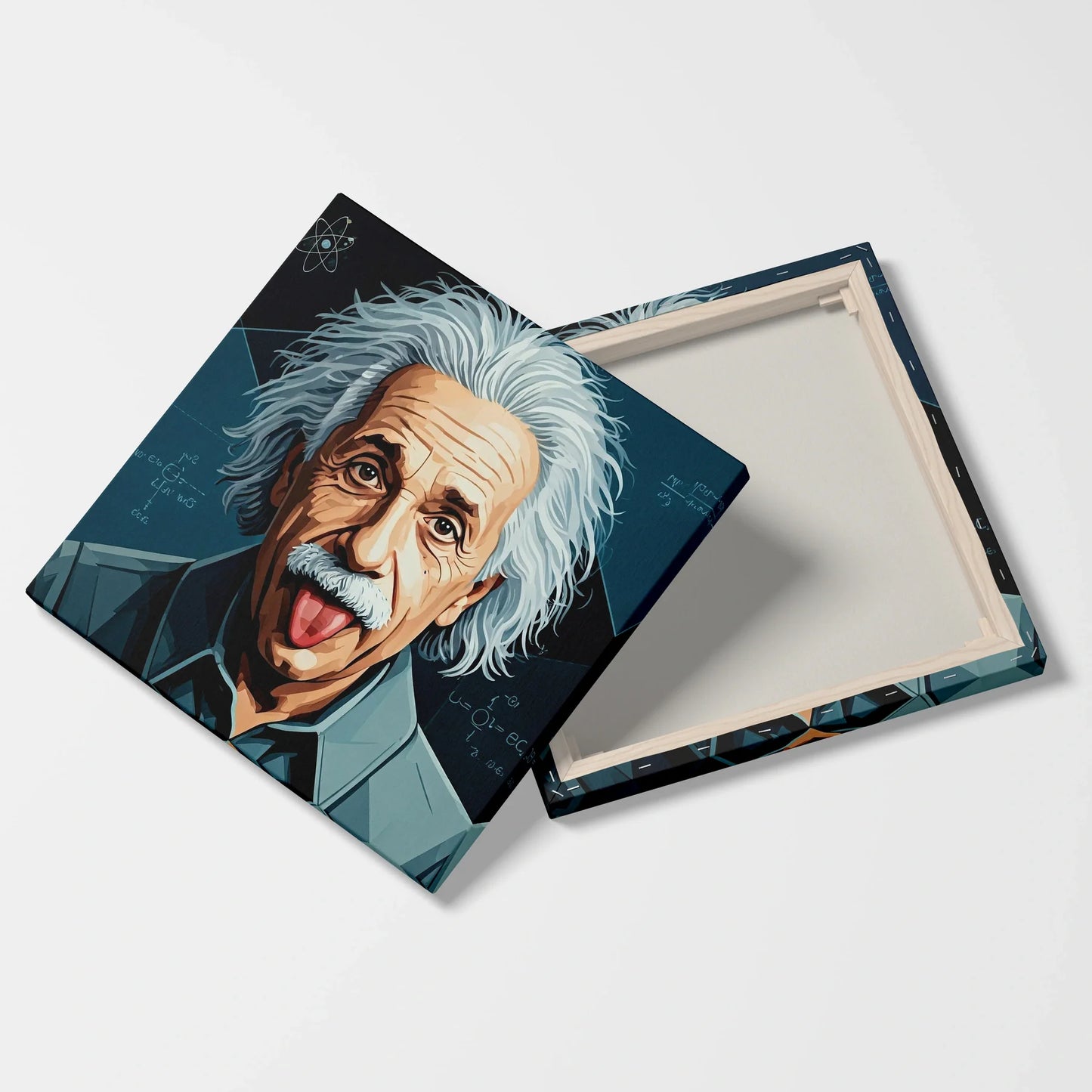 Tablou Modern - Albert Einstein Cubist - vedere fata verso