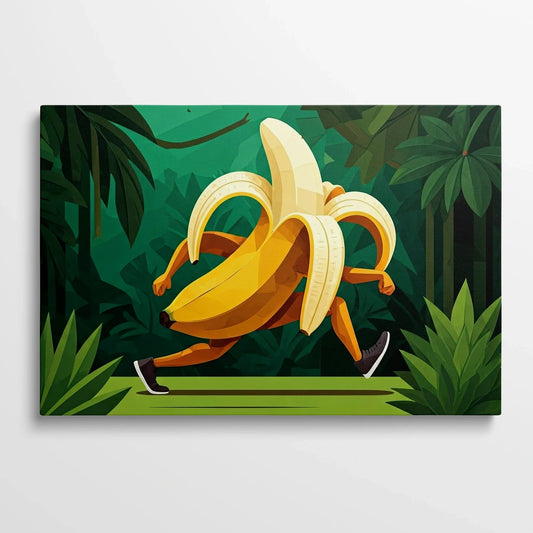 Tablou Modern - Banana Expresivă