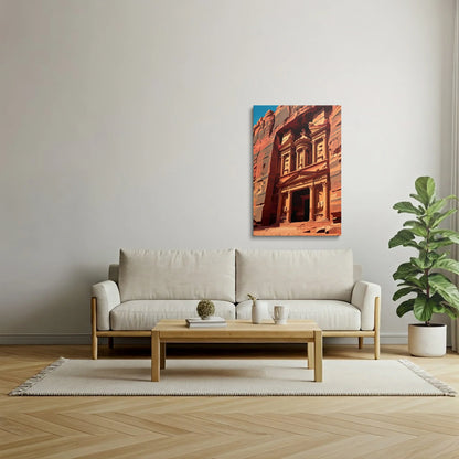Tablou Modern - Portret Geometric Petra - vedere living