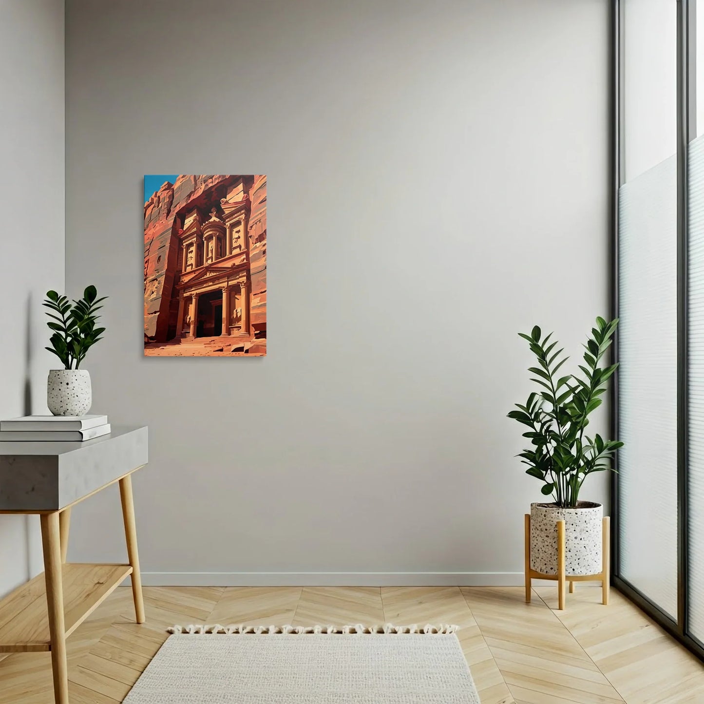 Tablou Modern - Portret Geometric Petra - vedere hol