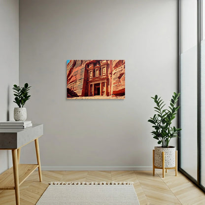 Tablou Modern - Portret Geometric Inspirat de Petra 2 - vedere hol