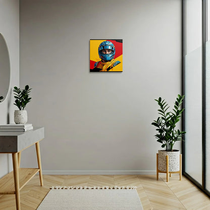 Tablou Modern - Portret Colorat Din Formula 1