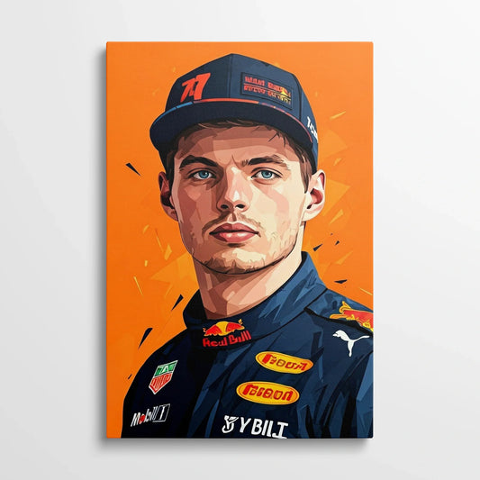 Tablou Modern - Portret Cubist de Formula 1