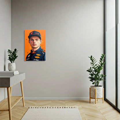 Tablou Modern - Portret Cubist de Formula 1