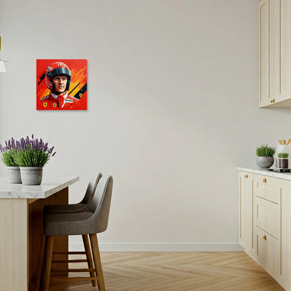 Tablou Modern - Portret Geometric Al Unui Campion