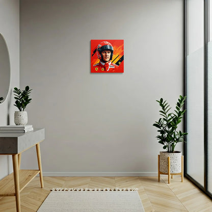 Tablou Modern - Portret Geometric Al Unui Campion