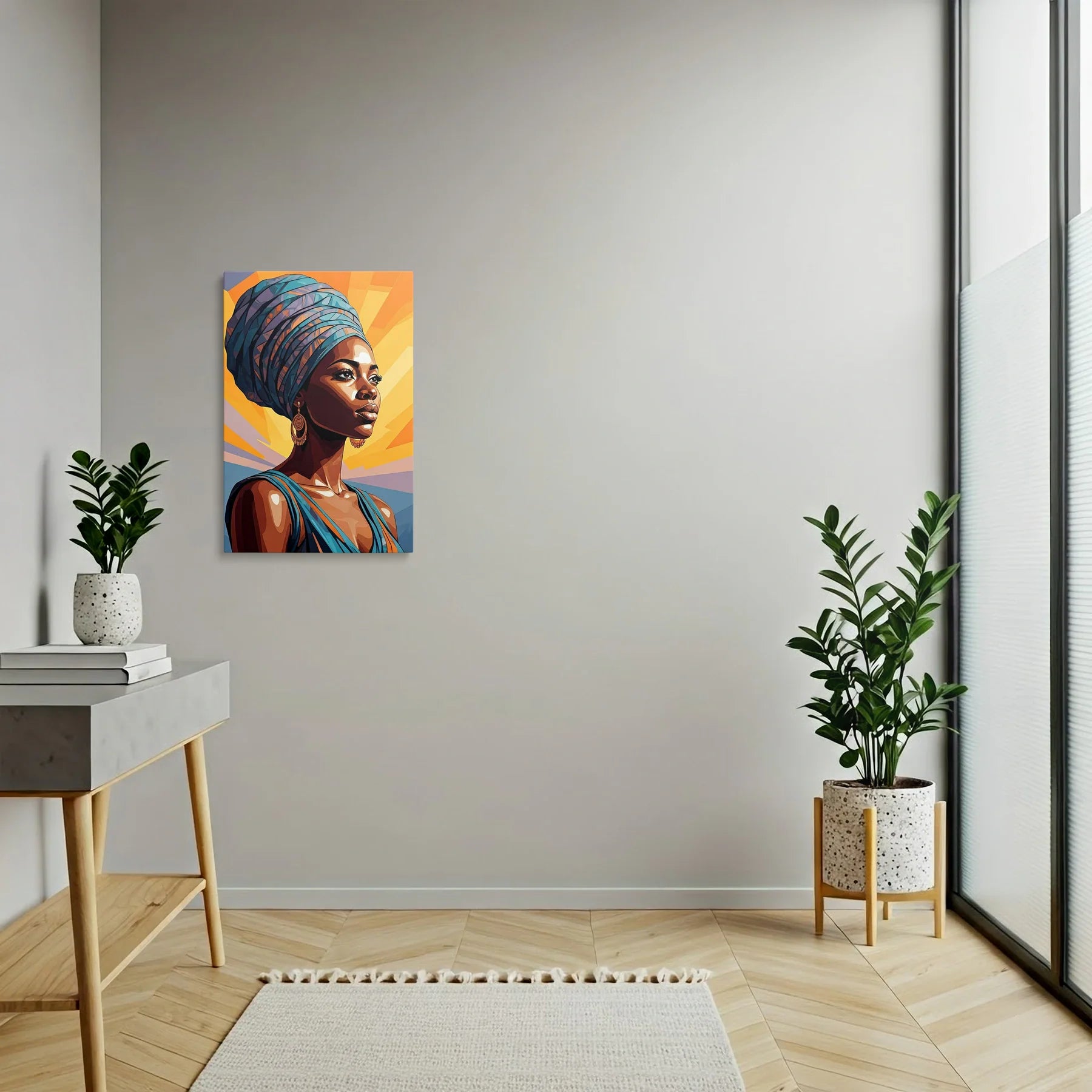 Tablou Modern - Portret Colorat Din Formula 1 - vedere hol