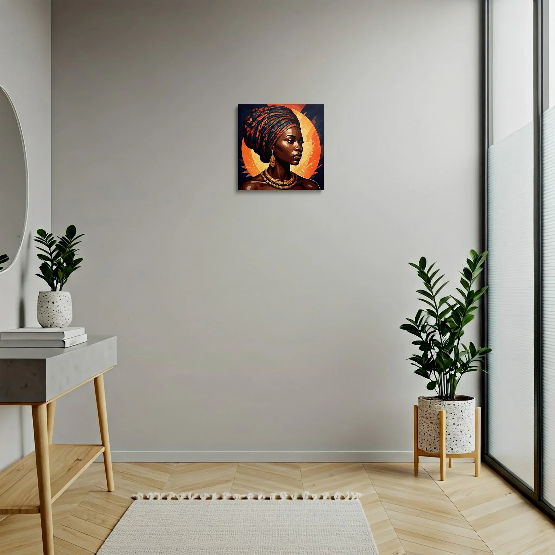 Tablou Modern - Portret Cubist de Formula 1 - vedere hol