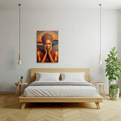 Tablou Modern - Accidente Formula 1 Geometric - vedere dormitor