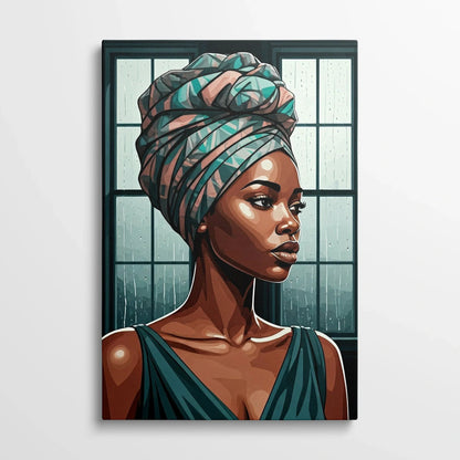 Tablou Modern - Portret Cubist Al Unui Legendar Autor de Curse - vedere din fata