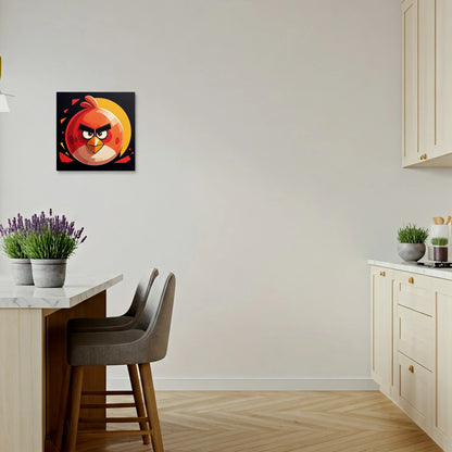 Tablou Modern - Portretul Expresiv Al Unei Păsări - vedere bucatarie