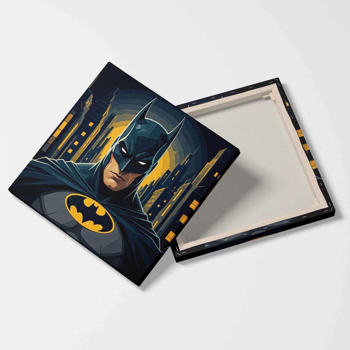 Tablou Modern - Portret Geometric Batman 3 - vedere fata verso
