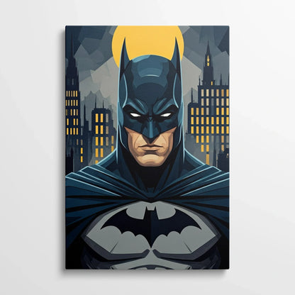 Tablou Modern - Portret Geometric Batman 3 - vedere din fata