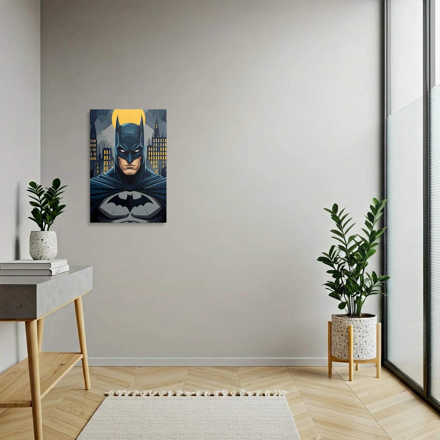 Tablou Modern - Portret Geometric Batman 3 - vedere hol
