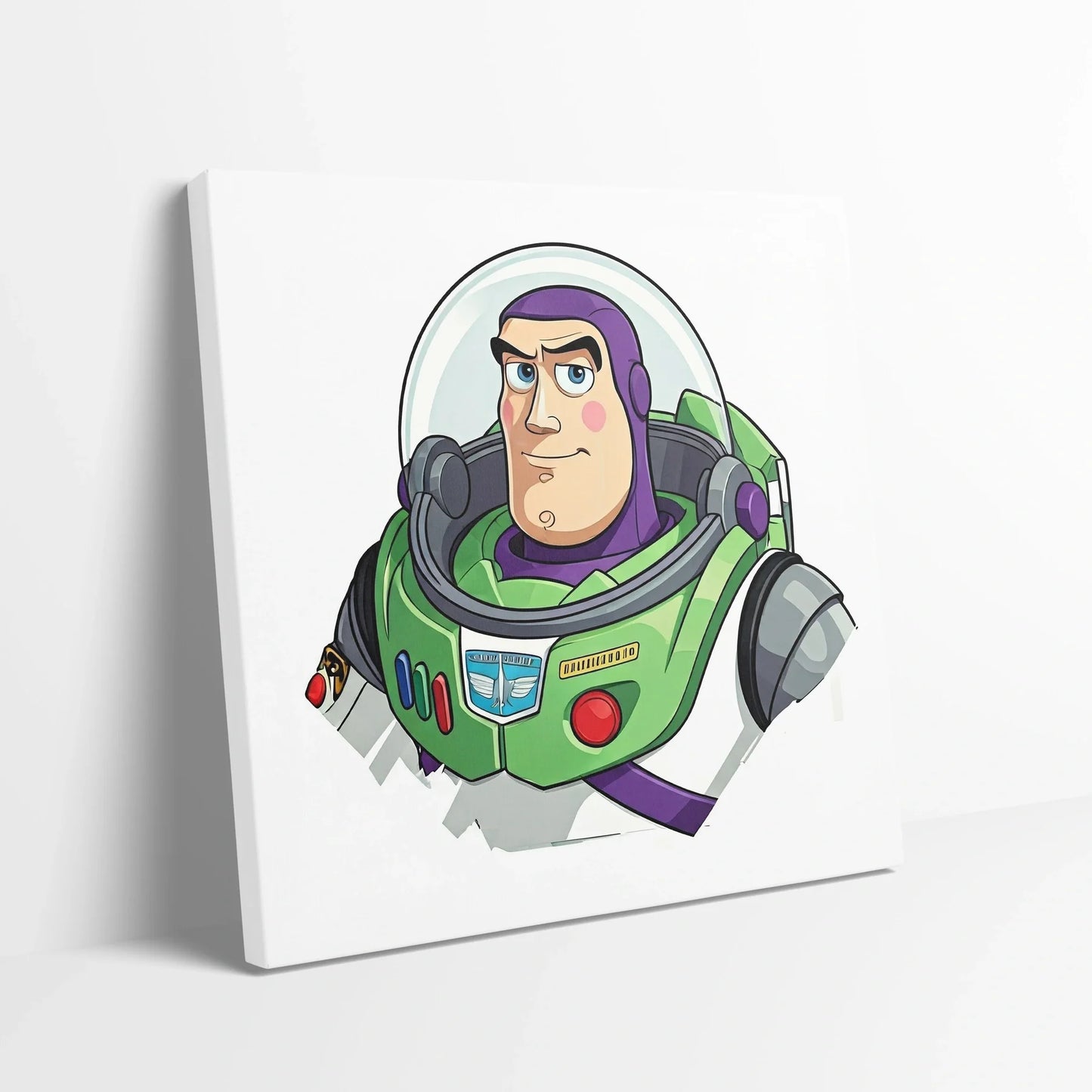 Tablou Modern - Portret Geometric Al Unui Astronaut - vedere din lateral