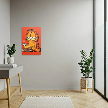 Tablou Modern - Garfield în Culori Intense - vedere hol