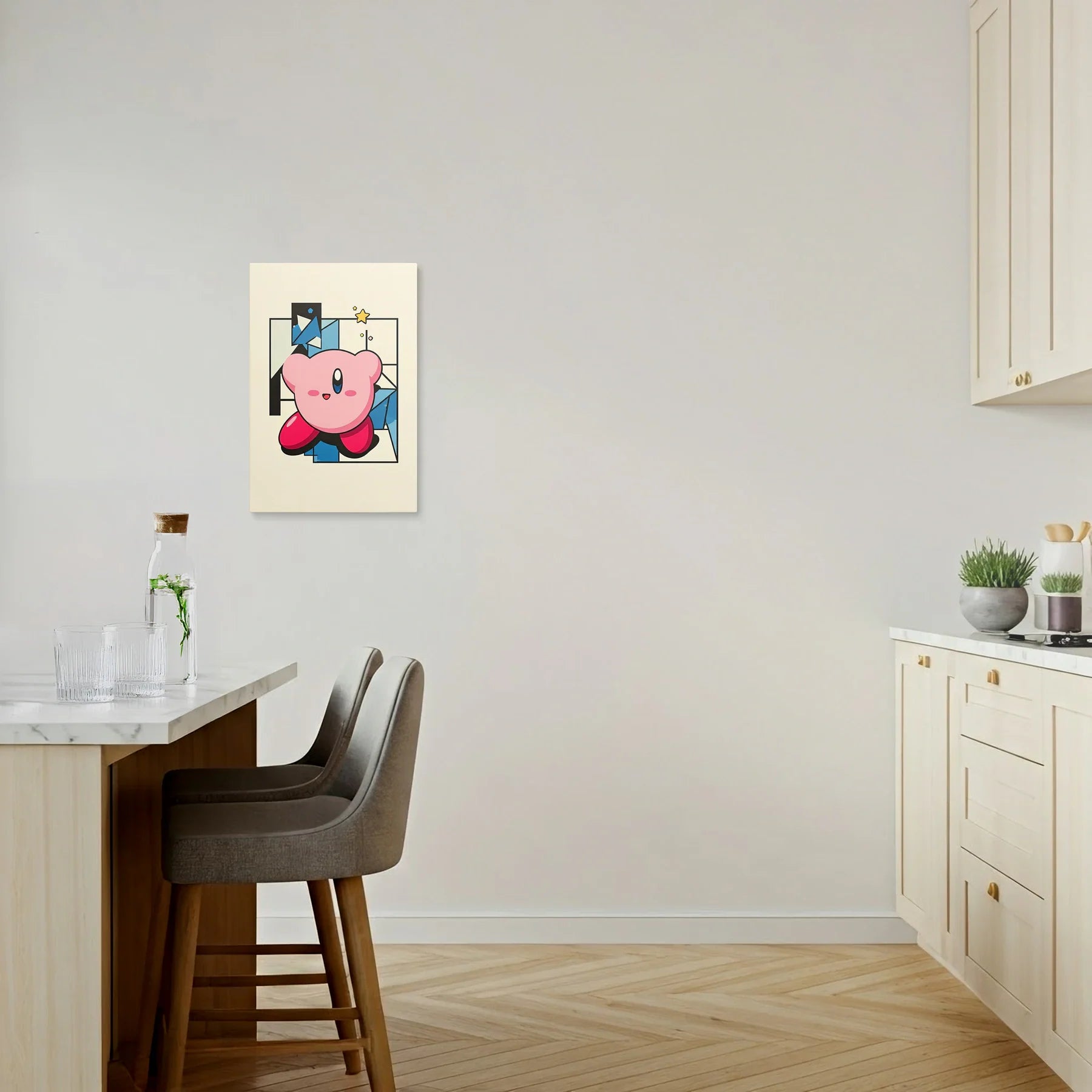 Tablou Modern - Portret Cubist Al Unui Personaj Îndrăgit - vedere bucatarie