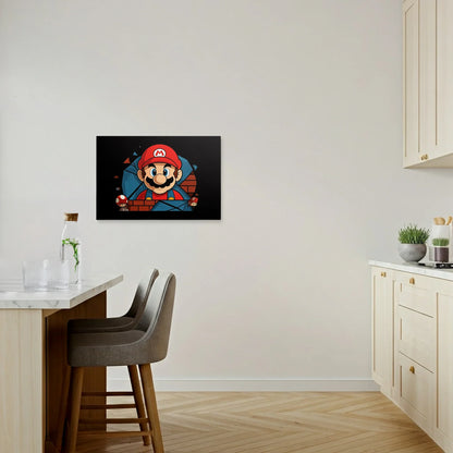 Tablou Modern - Portret Cubist cu Mario - vedere bucatarie