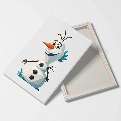 Tablou Modern - Olaf Geometric Colorat - vedere fata verso