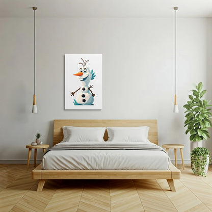 Tablou Modern - Olaf Geometric Colorat - vedere dormitor