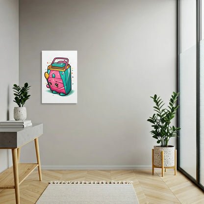 Tablou Modern - Portret Cubist Al Unui Personaj Jucărie - vedere hol