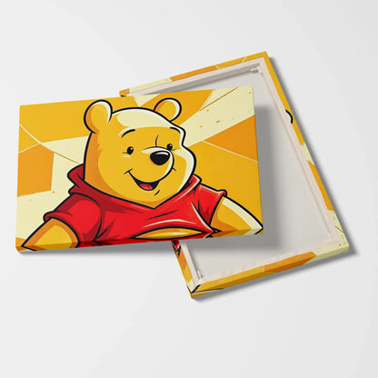 Tablou Modern - Winnie The Pooh Cubist - vedere fata verso