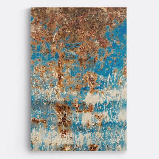 Tablou - Arta Texturii Rustice Vedere Fata