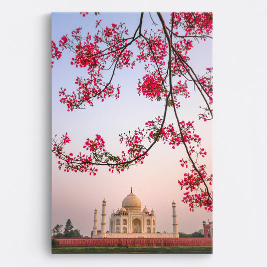 Tablou - Taj Mahal Splendor Vedere Fata
