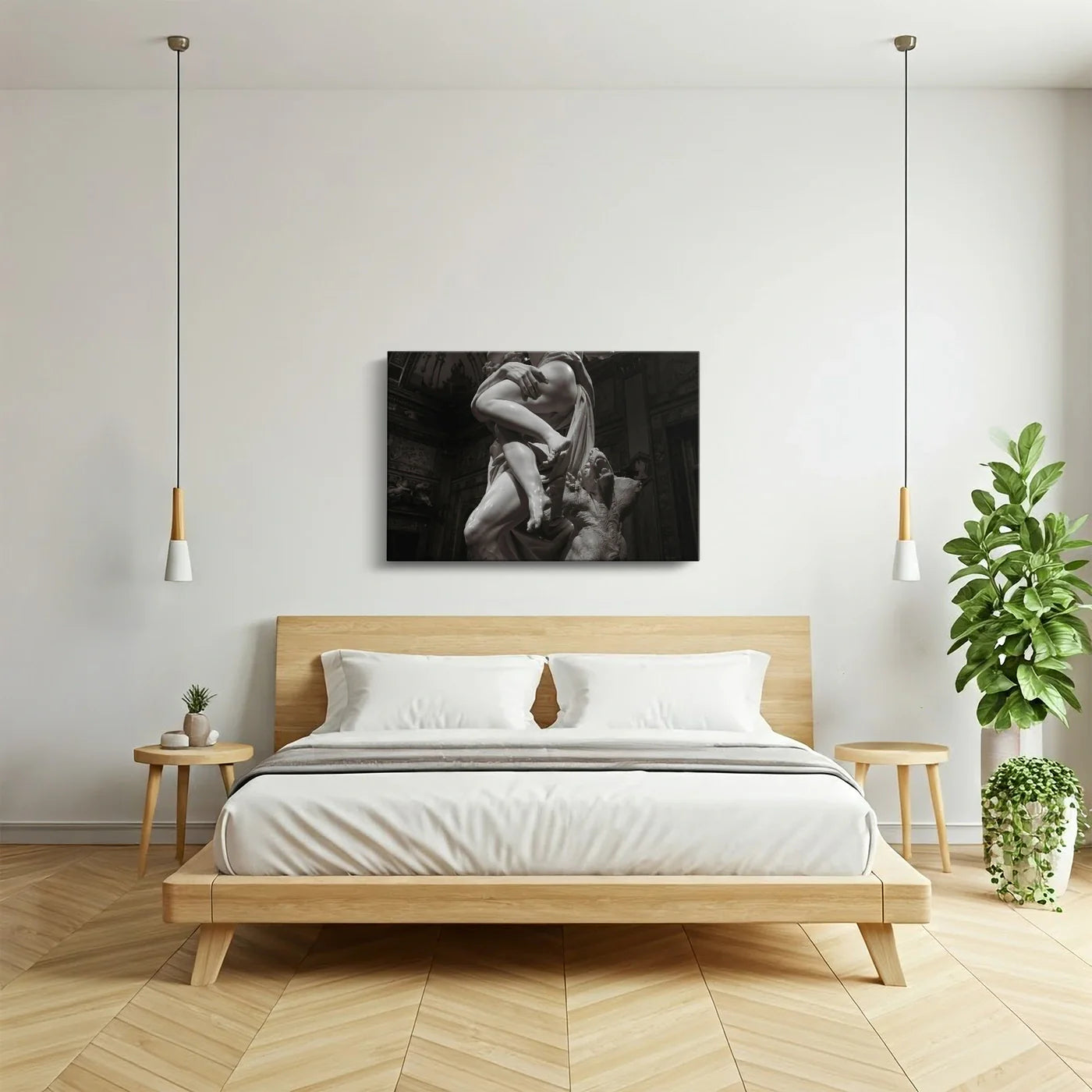Tablou - Eleganță Sculpturală Vedere Lateral