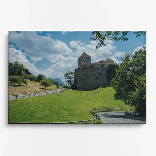 Tablou - Castel în Natură Vedere Fata