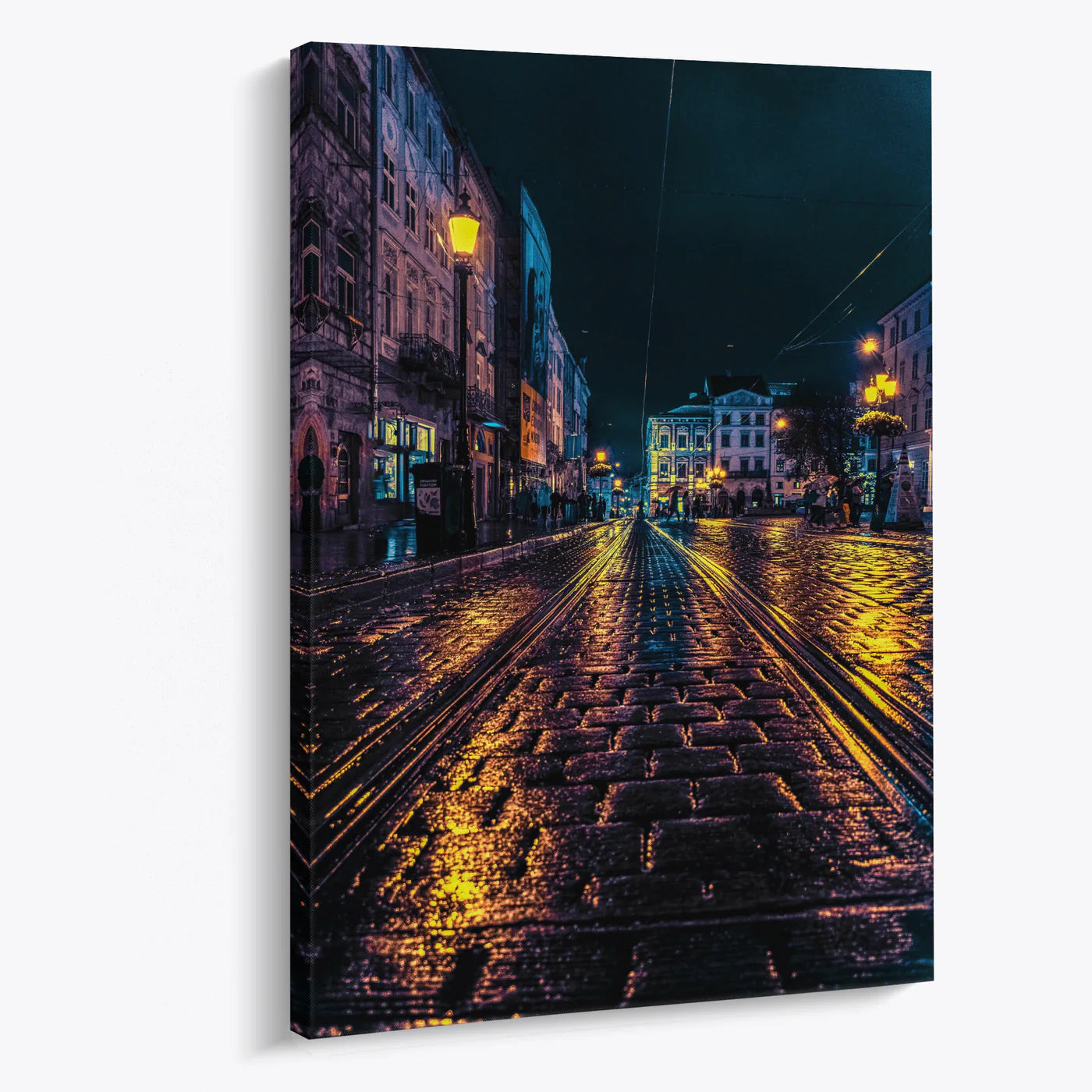 Tablou - Reflecții Urbane Nocturne Vedere Living