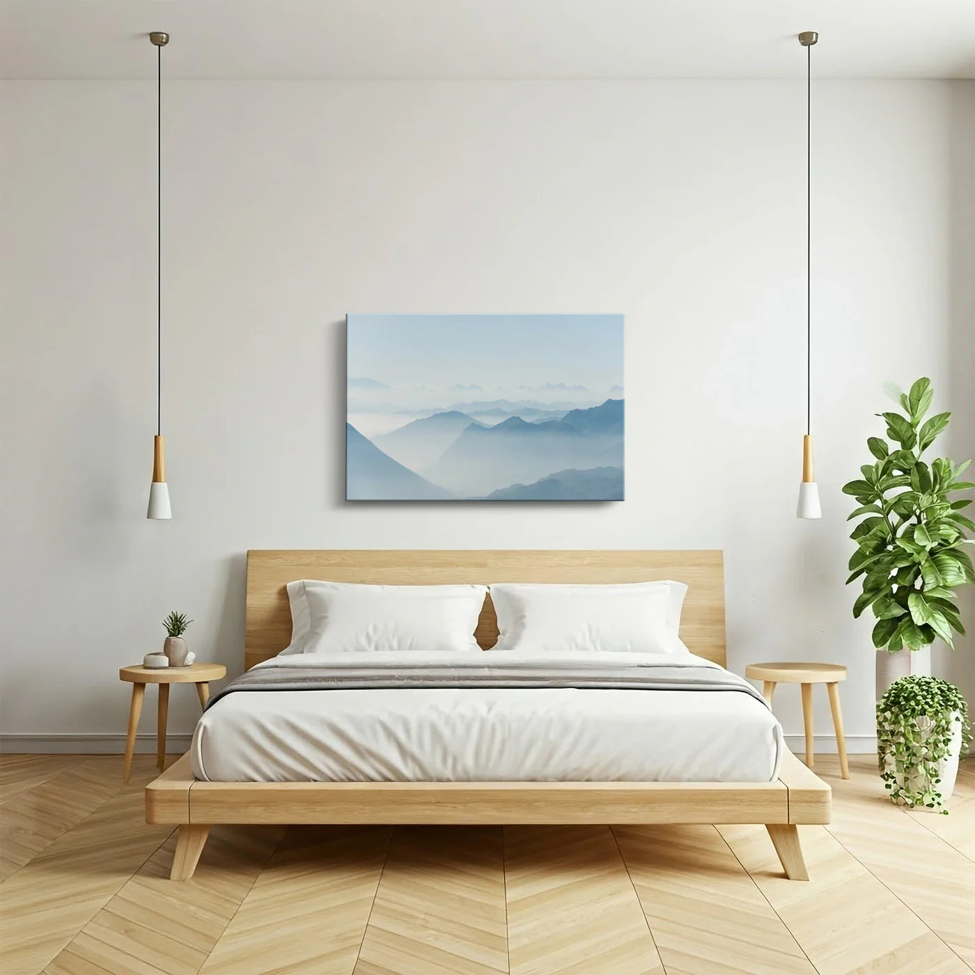 Tablou - Peisaj Montan Serene Vedere Lateral