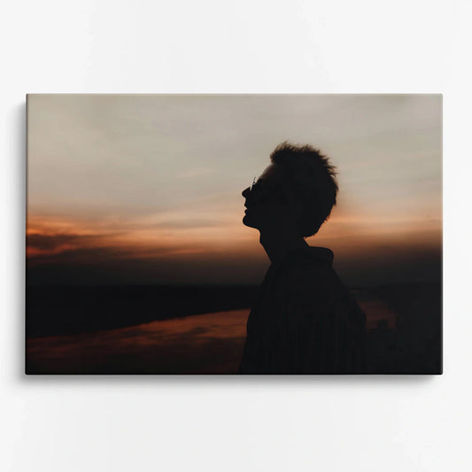 Tablou - Reflecții în Siluetă Vedere Fata