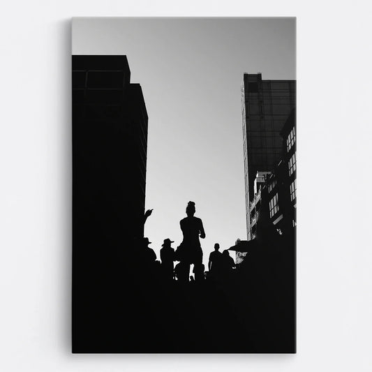 Tablou - Silhouete Urbane Vedere Fata