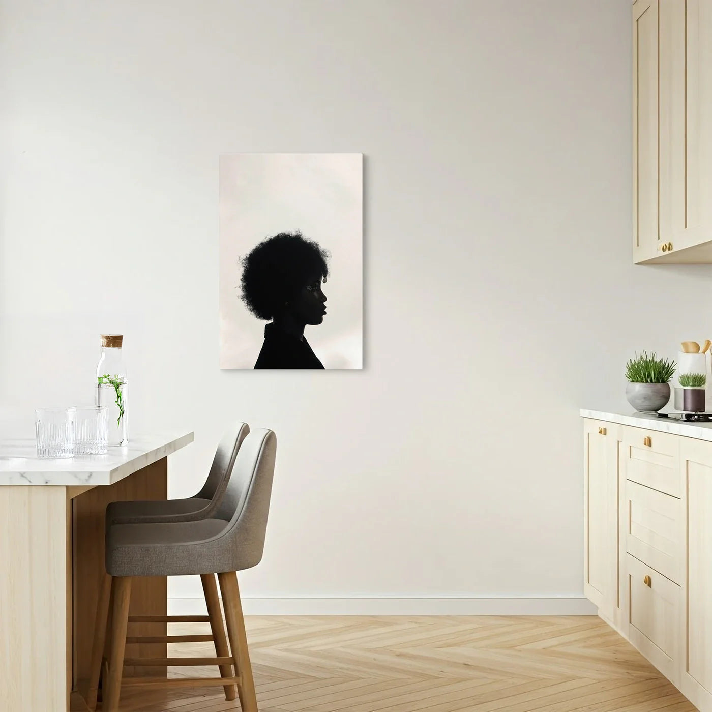 Tablou - Silhouette Eleganta Vedere Colt