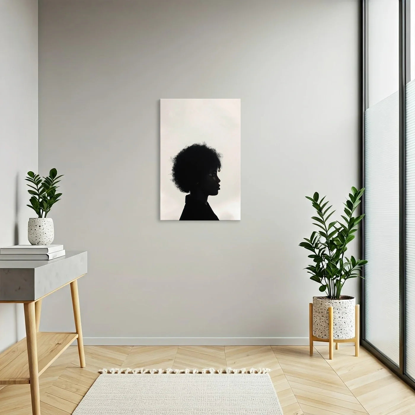 Tablou - Silhouette Eleganta Vedere Hol