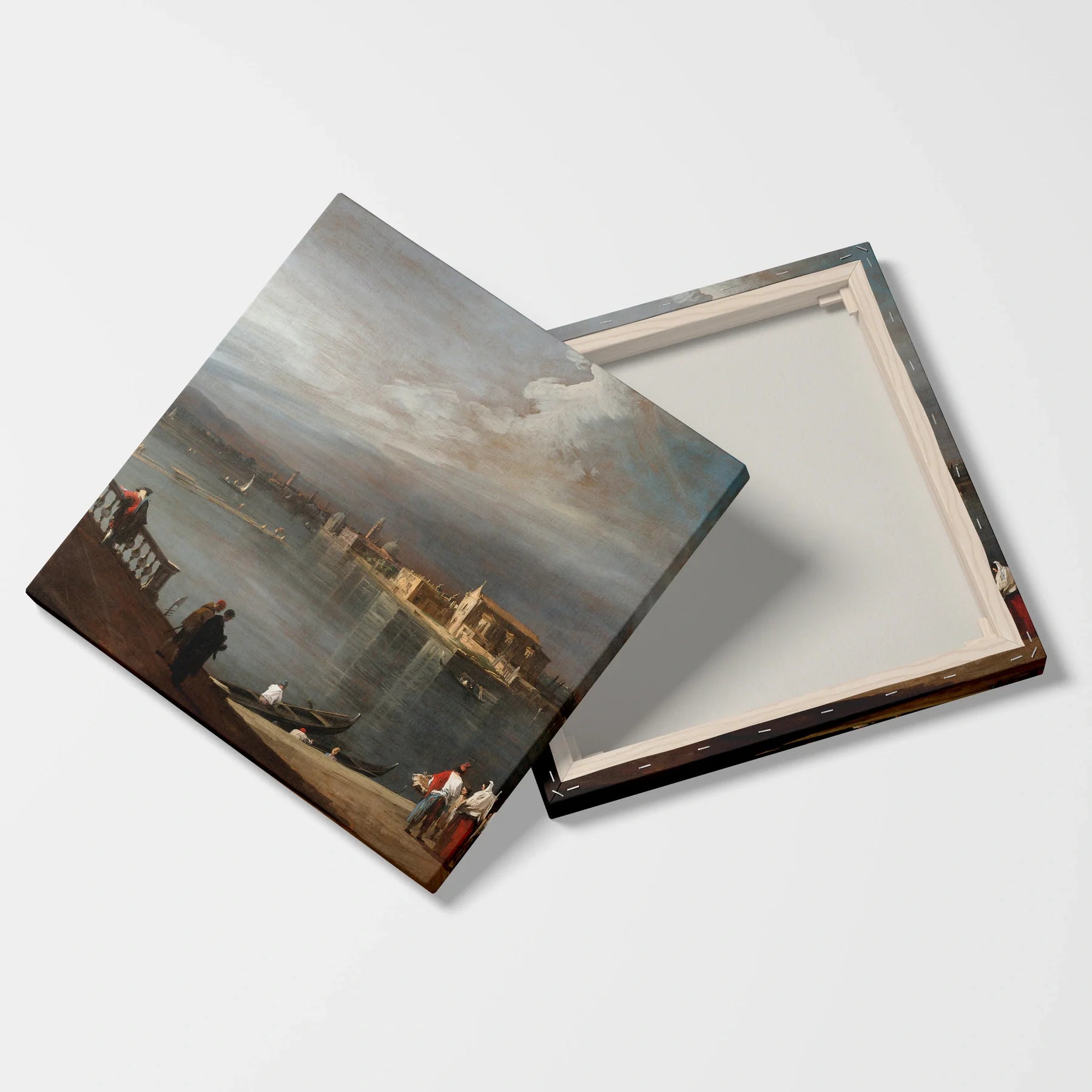 Tablou picturi celebre - S. Cristoforo, S. Michele și Murano, Canaletto - vedere fata verso