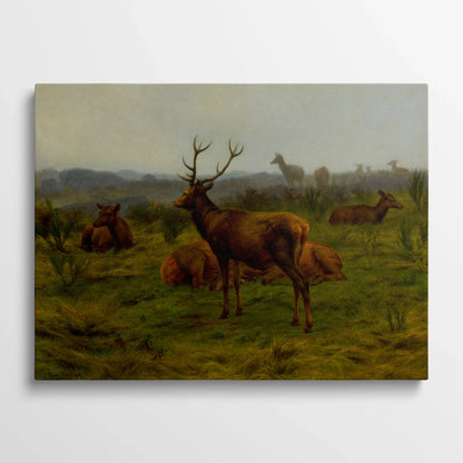 Tablou picturi celebre - Monarhul turmei, R. Beaugrand - vedere din fata