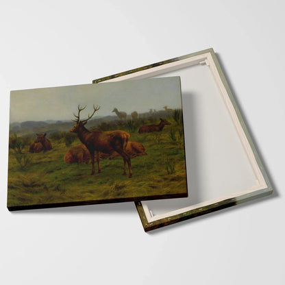 Tablou picturi celebre - Monarhul turmei, R. Beaugrand - vedere fata verso