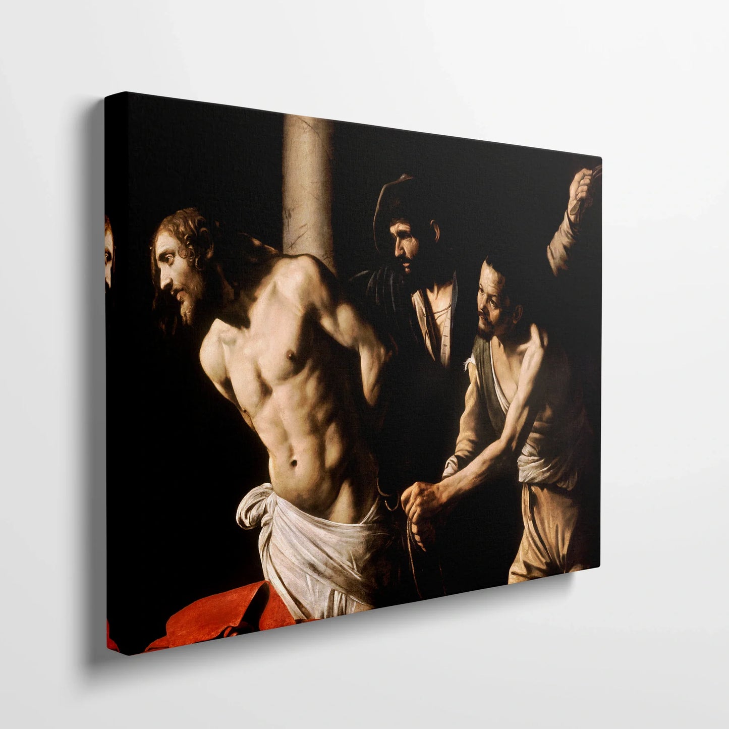 Tablou picturi celebre - Hristos la stâlp, Caravaggio - vedere din lateral