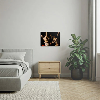 Tablou picturi celebre - Hristos la stâlp, Caravaggio - vedere dormitor