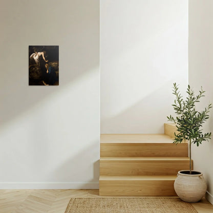 Tablou picturi celebre - Buna Vestire, Caravaggio - vedere hol