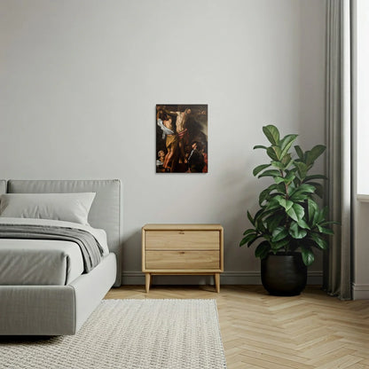 Tablou picturi celebre - Crucificarea Sfântului Andrei, Caravaggio - vedere dormitor