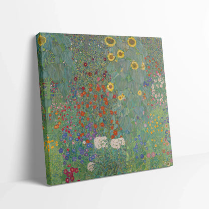 Tablou Picturi - Grădina cu Flori și Soare Îngrijit, Gustav Klimt