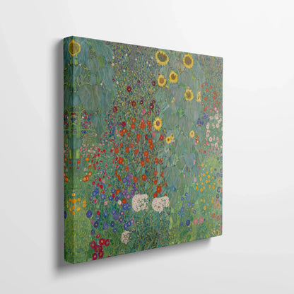 Tablou Picturi - Grădina cu Flori și Soare Îngrijit, Gustav Klimt