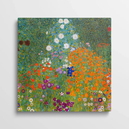 Tablou Picturi - Grădina de Pește (Cottage Garden), Klimt