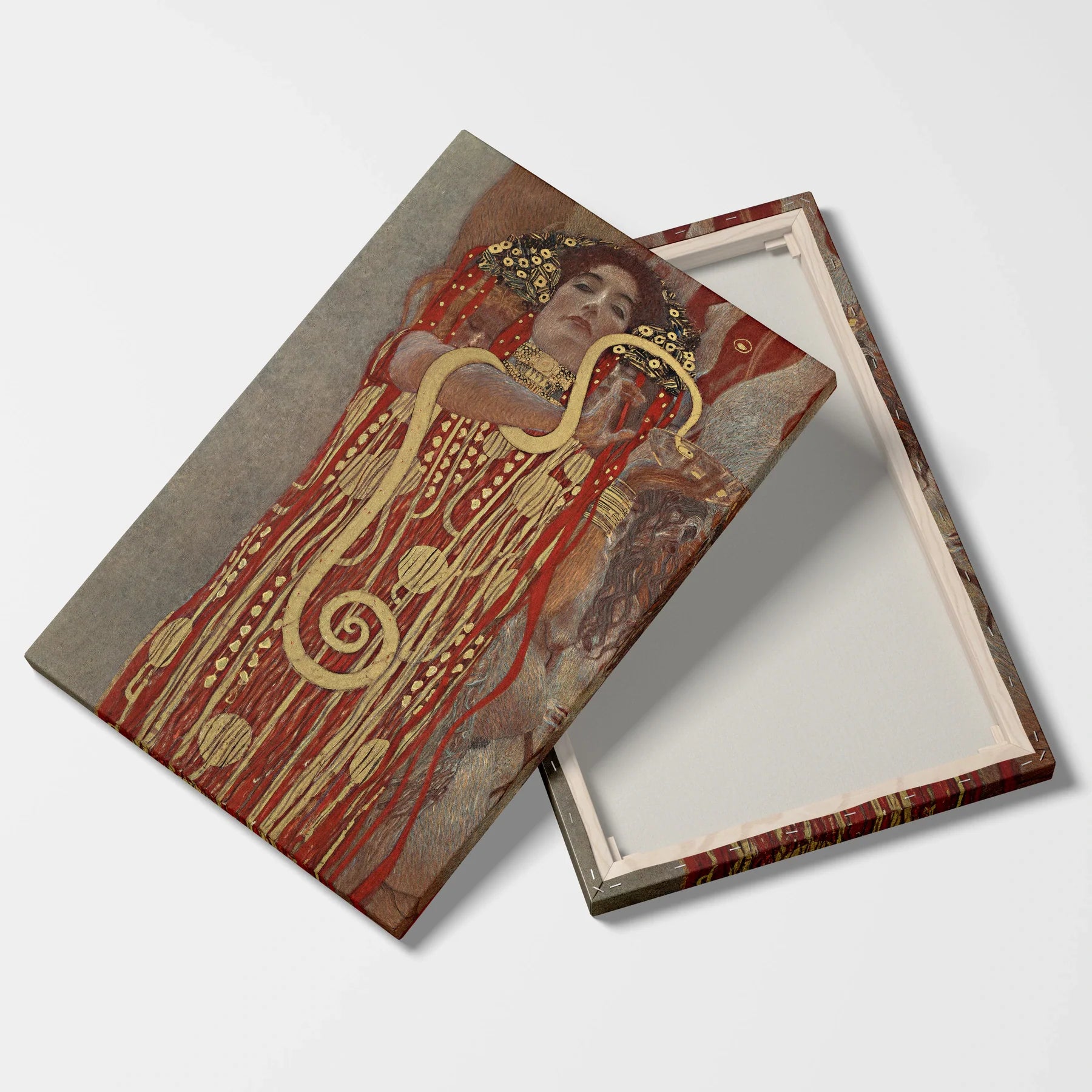 Tablou picturi celebre - Hygieia, Klimt - vedere fata verso